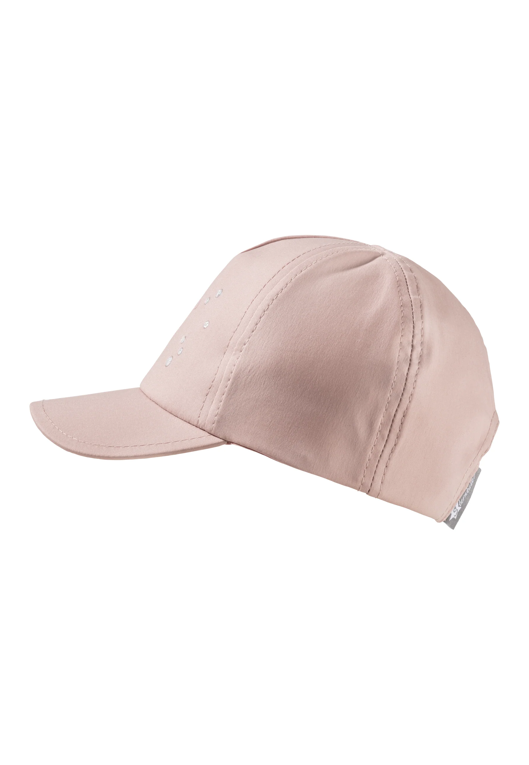 Baseballcap mit dezentem Seepferdchen-Motiv in rosa