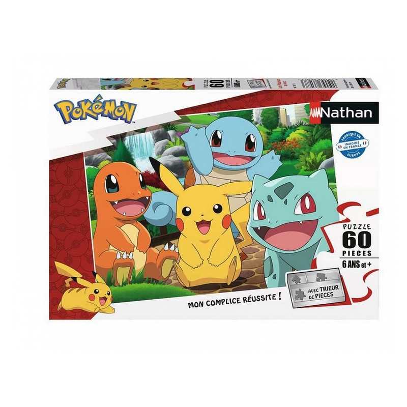 Puzzle Pokemon au parc 60 pièces