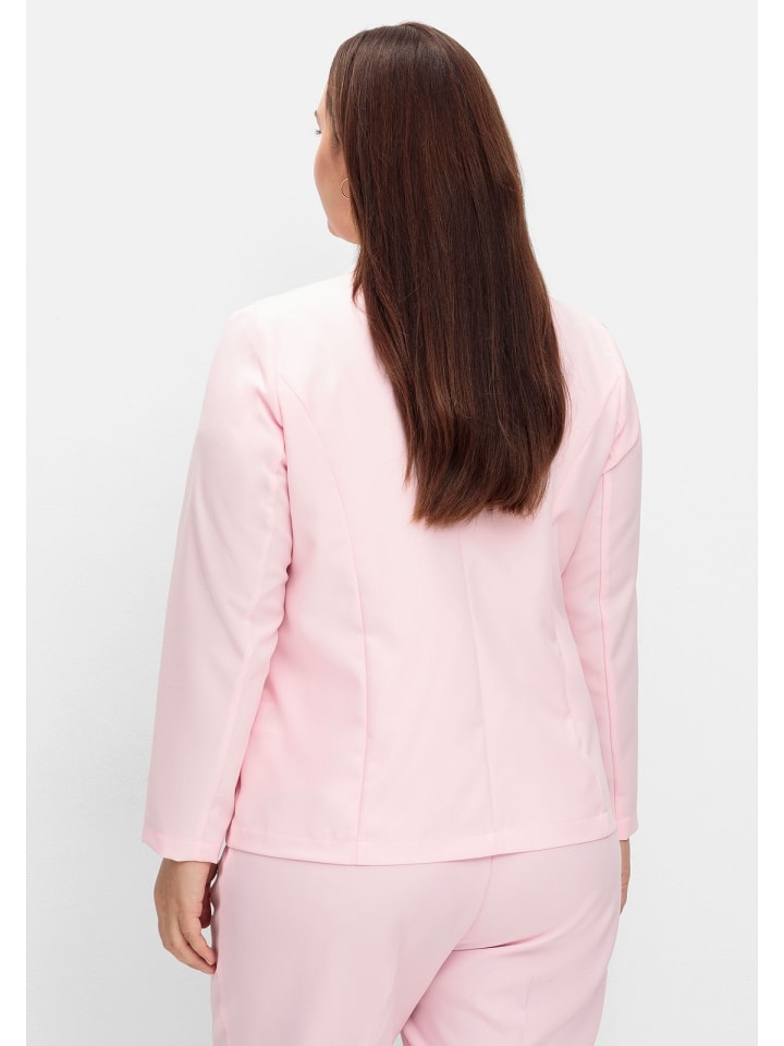 sheego Blazer in rosé günstig kaufen