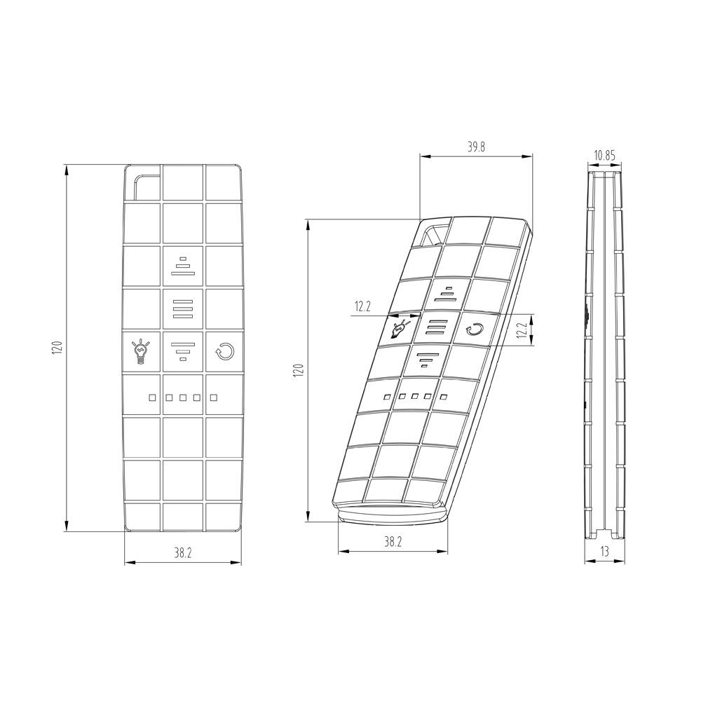 HOME DELUXE Markise ELOS LED Vollkassettenmarkise (Komplettset) mit LED – Beleuchtung & pulverbeschichteter Aluminiumrahmen