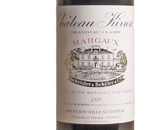 Château Kirwan 2012 Bordeaux Margaux
