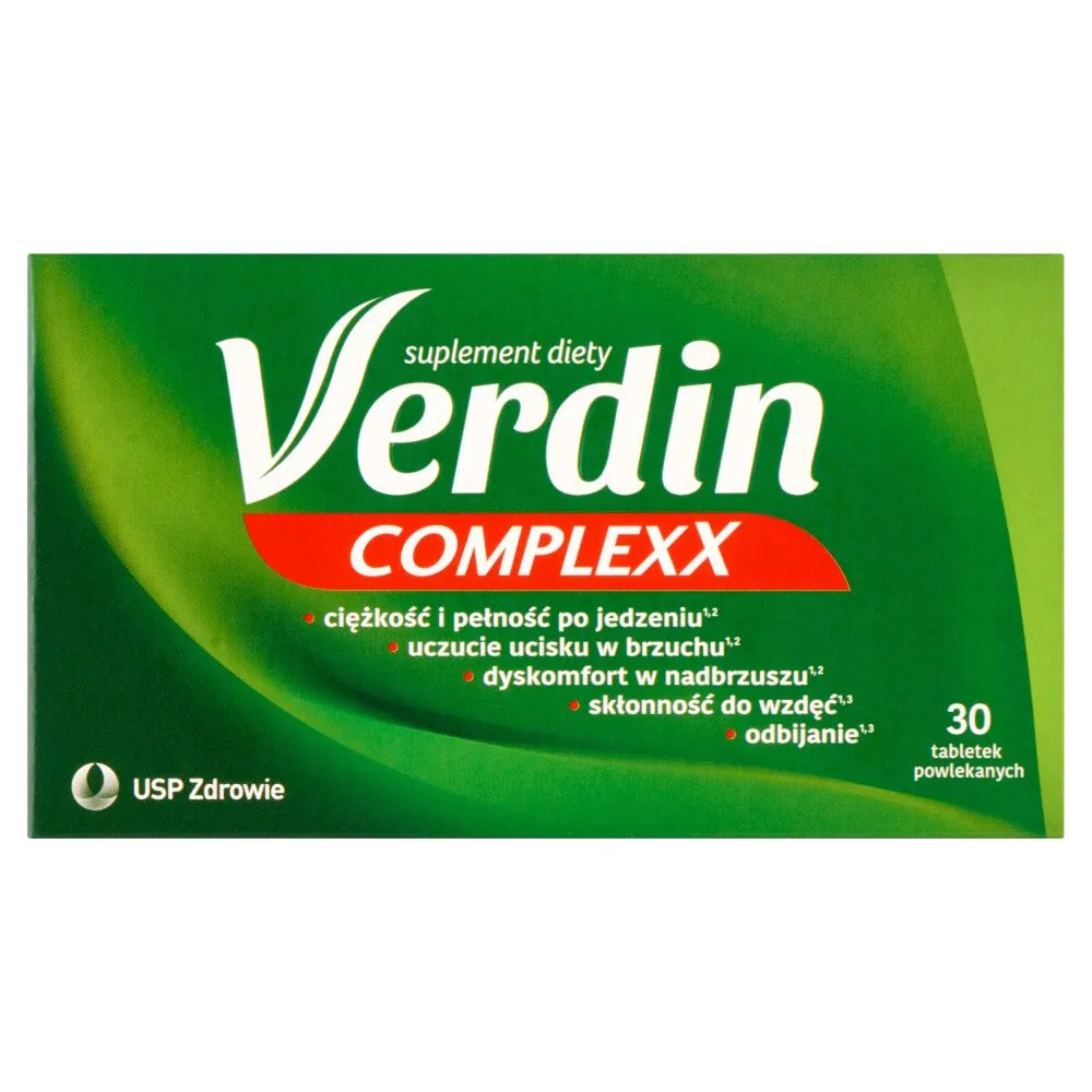 Verdin Complexx, dodatak prehrani za podršku probavi, tablete