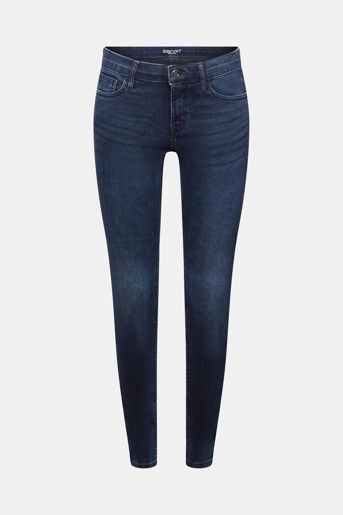 Schmale Jeans mit mittlerer Bundhöhe