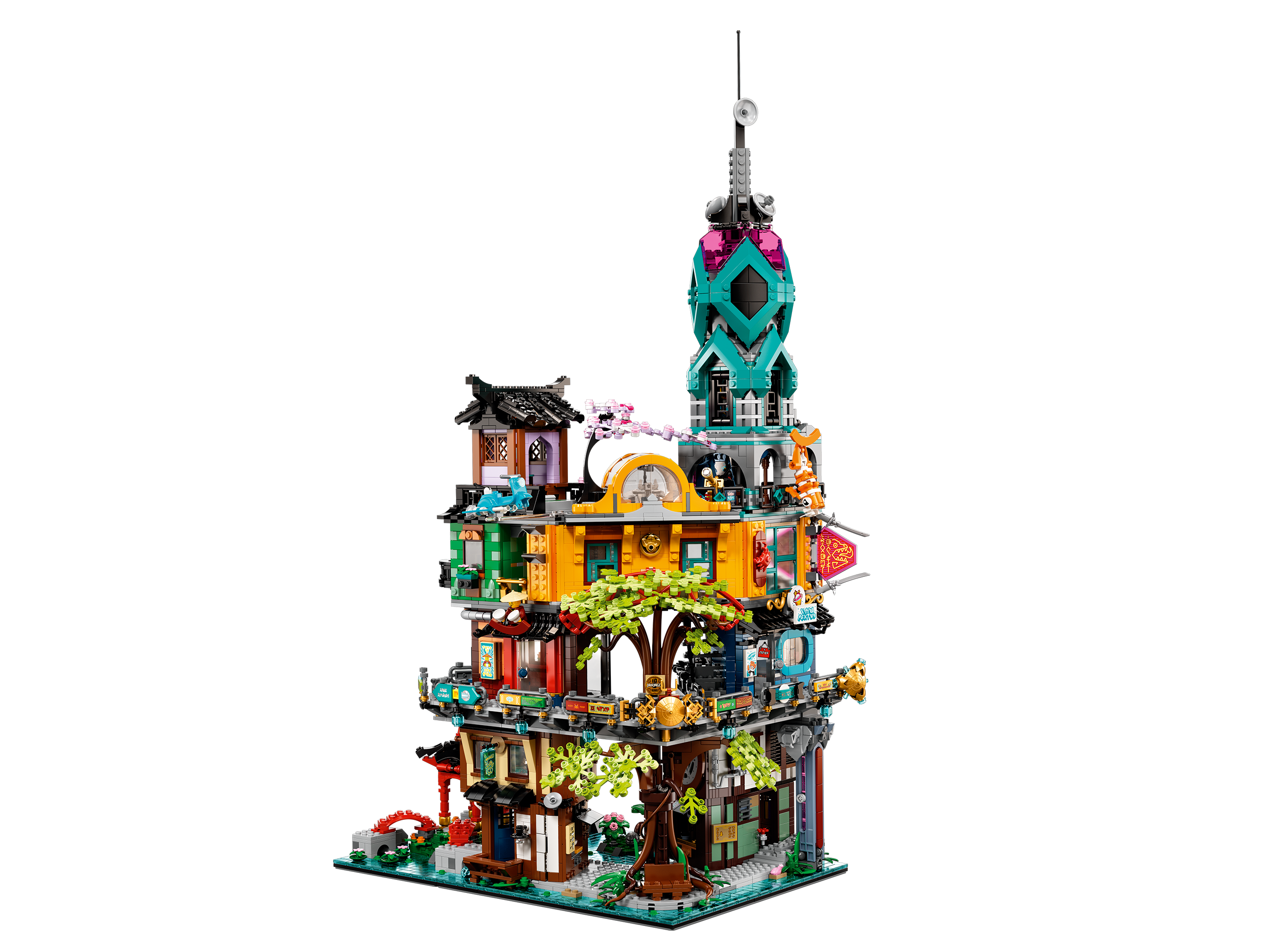 Die Gärten von NINJAGO® City 71741