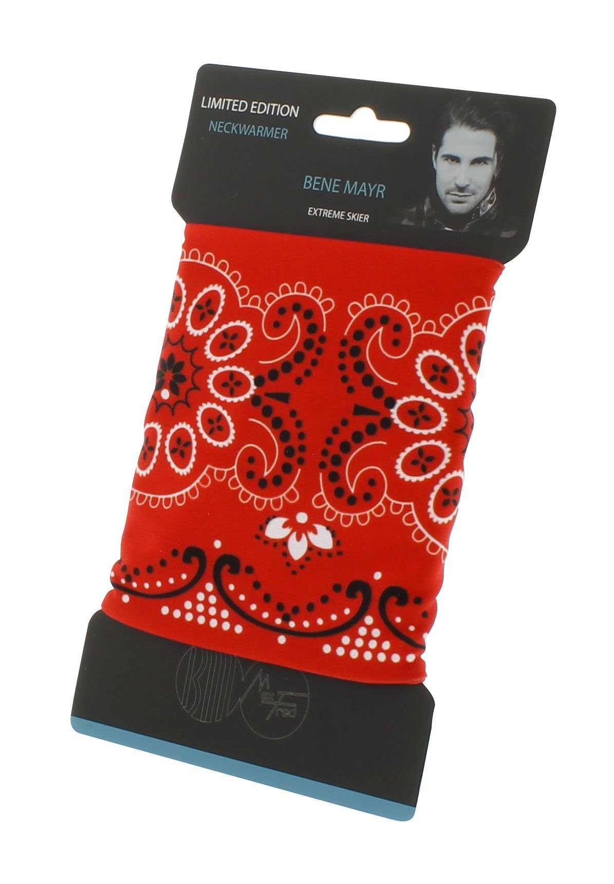 Maxfred Multifunktionstuch Bamboo paisley Multifunktionstuch, Elastisch, Nachhaltig, geringe Geruchsaufnahme, Ultraweich