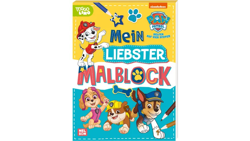PAW Patrol: Mein liebster Malblock