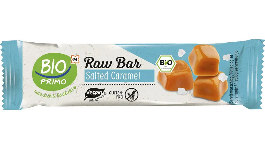 BIO PRIMO Bio Riegel Raw Bar Salted Caramel 35 g