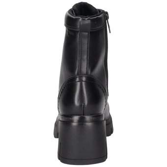 Tom Tailor Schnürstiefelette in schwarz