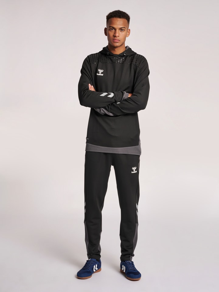 Hummel Hummel Verstellbare Taille Kapuzenpullover Hmllead Herren in BLACK günstig kaufen