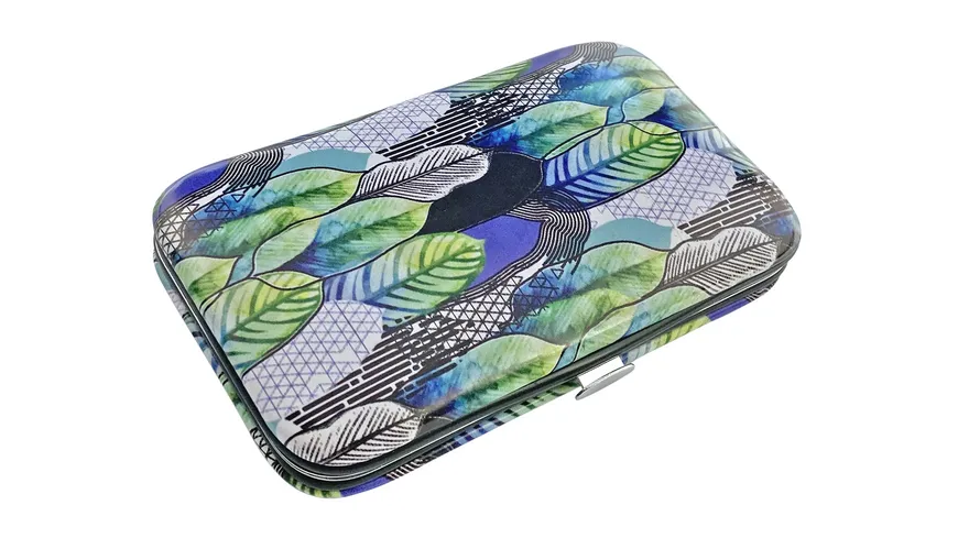 Rahmenmaniküre Etui, 6-teilig, Blätter