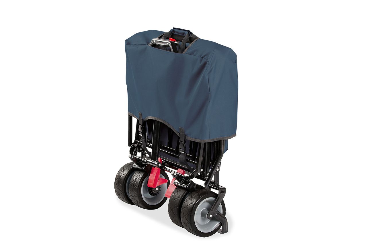 Pinolino Kinderträume Pinolino Klappbollerwagen Paxi dlx Comfort mit Bremse, marineblau