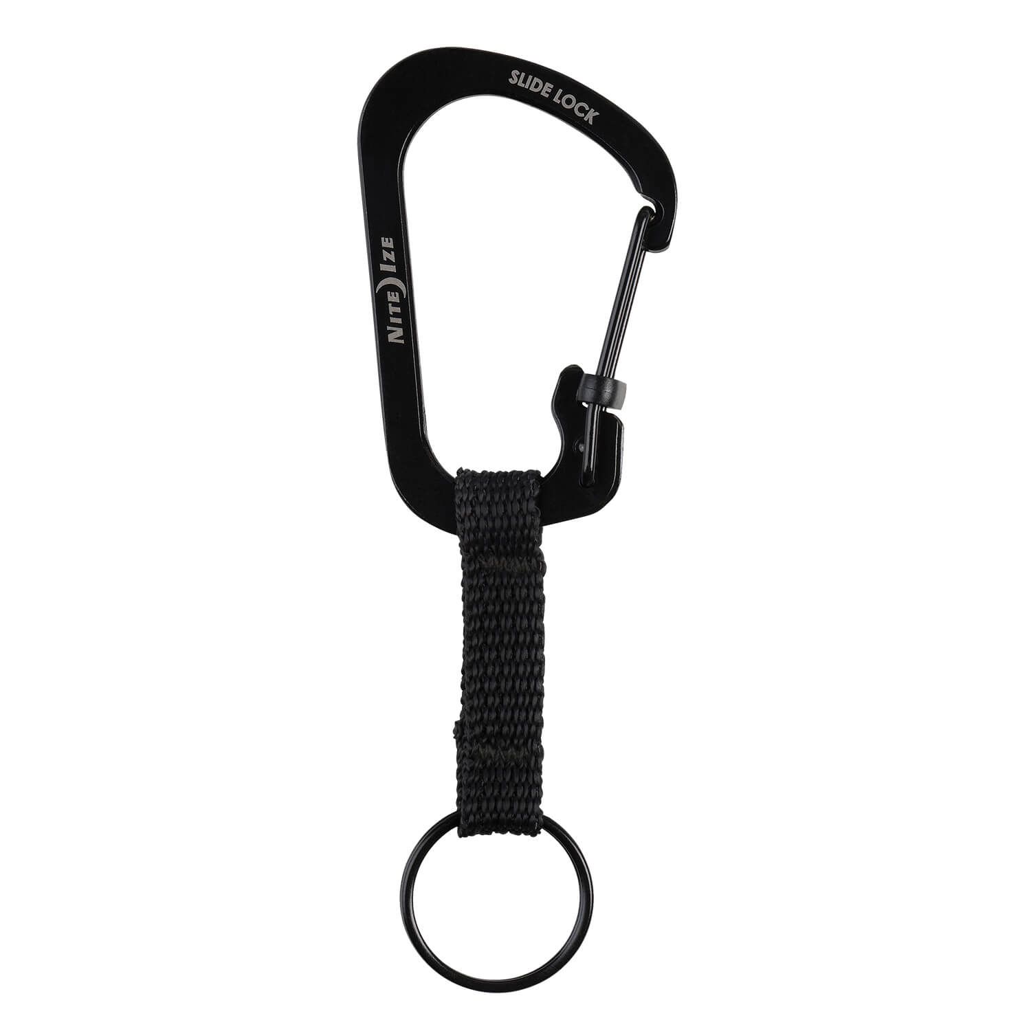 Slide Lock Key Ring Karabiner