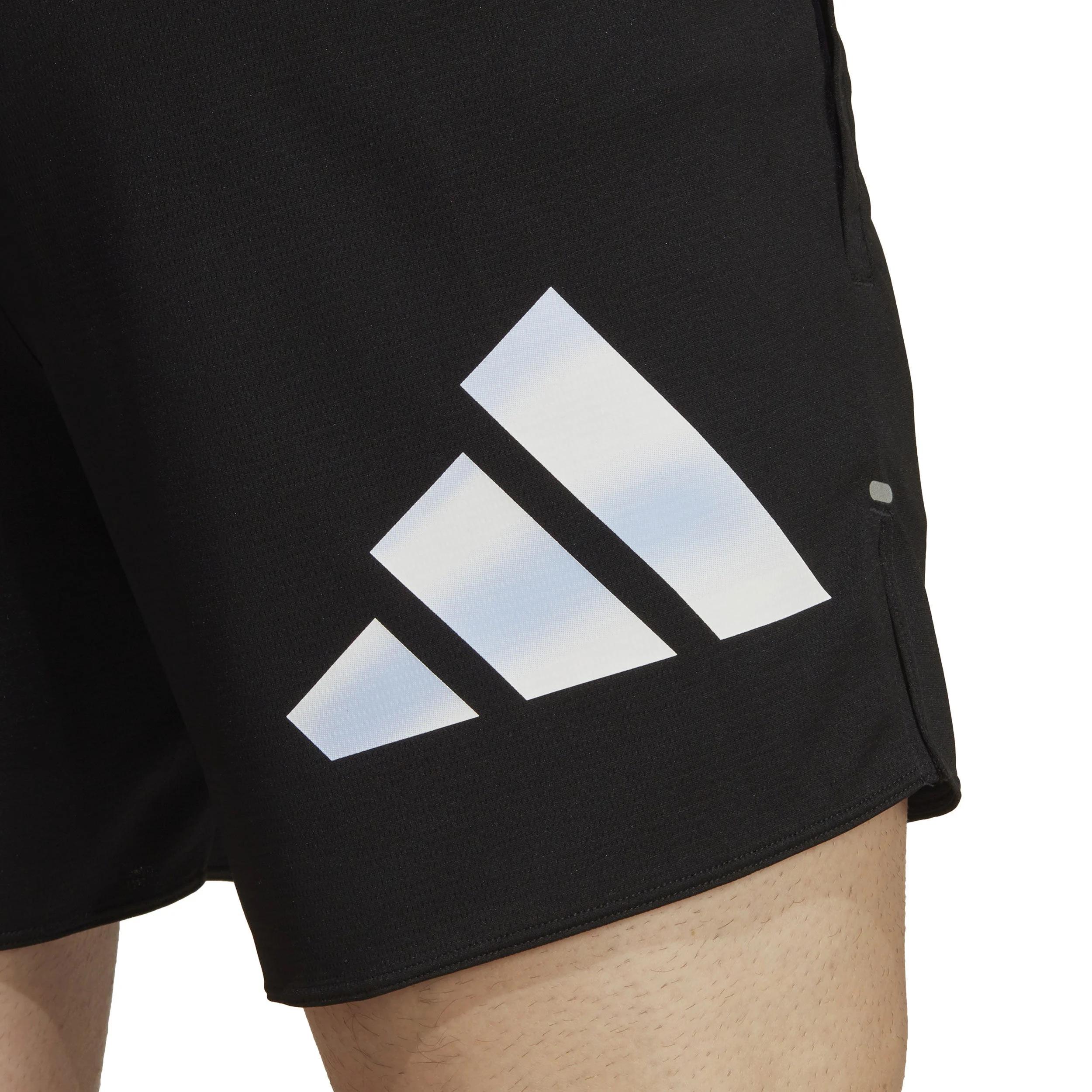 Run Icons 3 Bar Shorts Herren - Schwarz