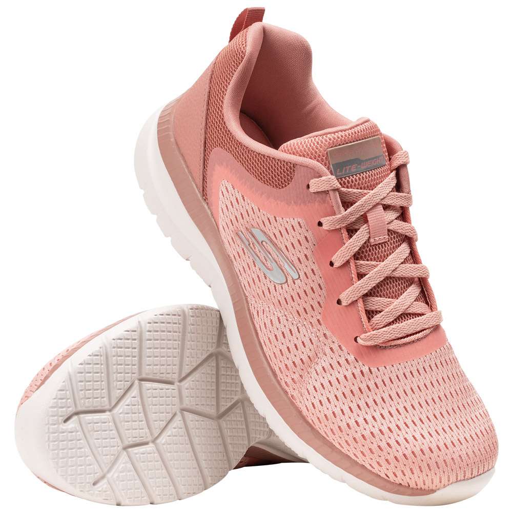 Skechers Bountiful - Quick Path Damen Sneaker 12607-ROS