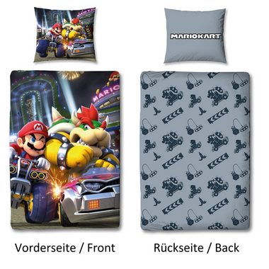 Kinderbettwäsche Nintendo Super Mario Kart 