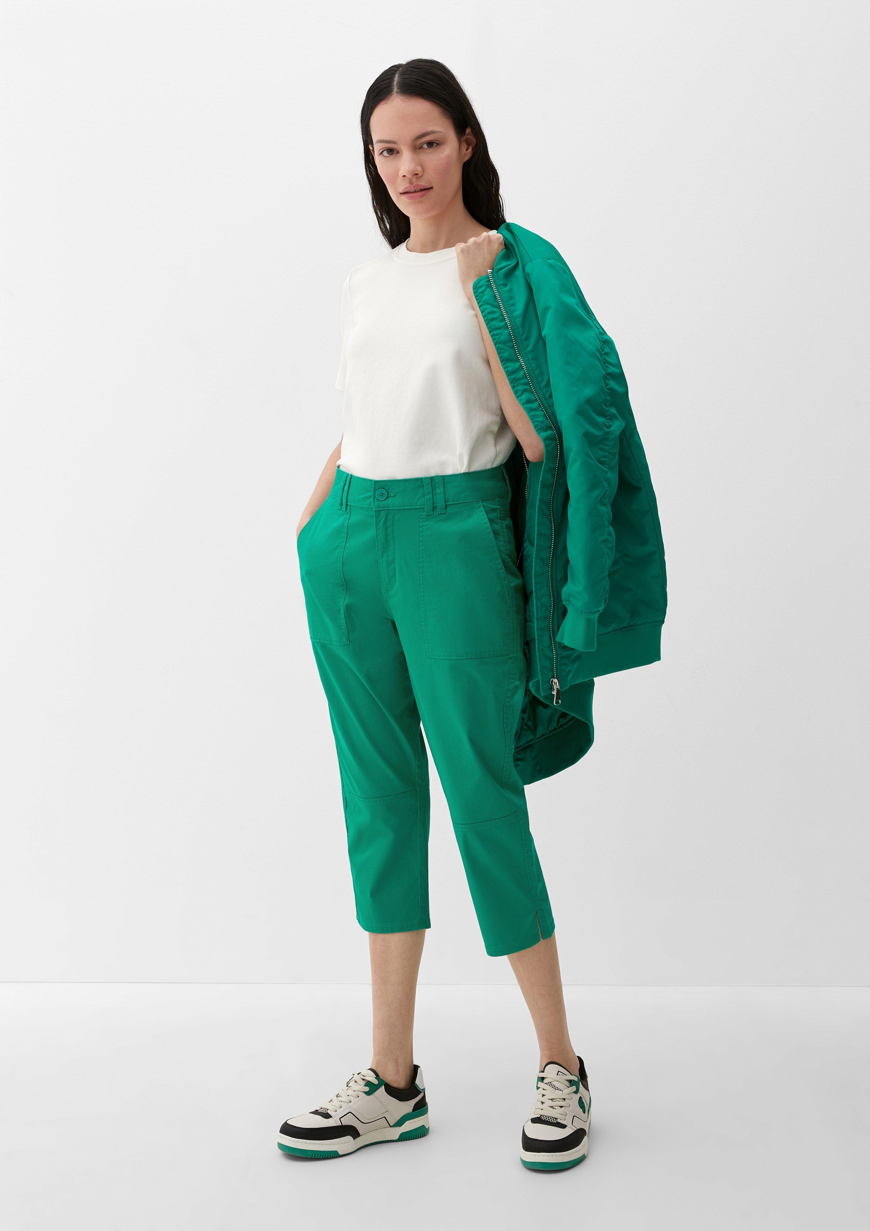 Relaxed: Caprihose doppelten Gürtelschlaufen  2128995-7646