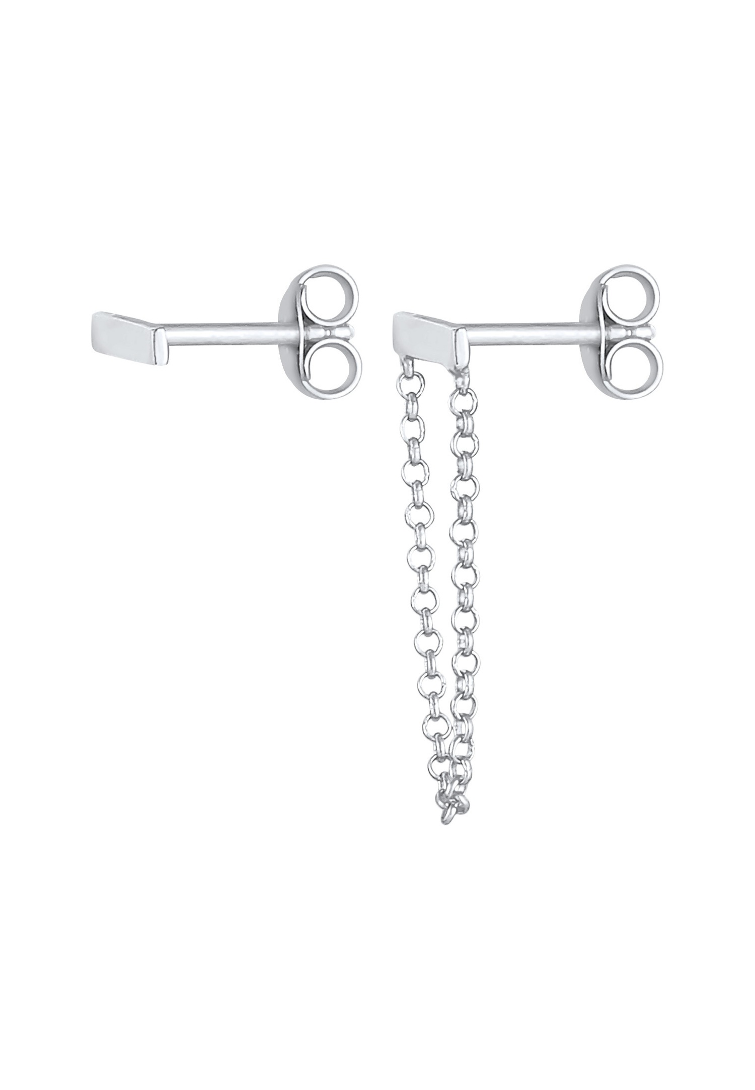 Orecchini Elli, stile trendy da blogger femminile, in argento sterling 925