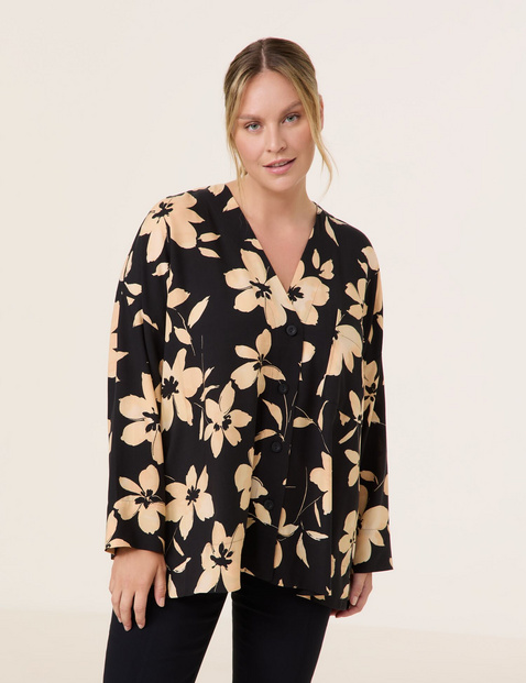 Legere Bluse mit Floralprint