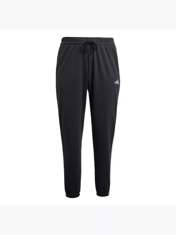 adidas Essentials 3-Streifen French Terry Cuffed Hose