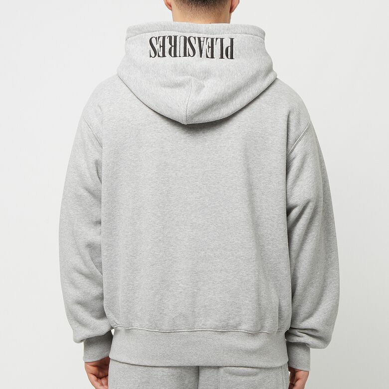 Pleasures x N.E.R.D. Zip Up Hoodie heather grey