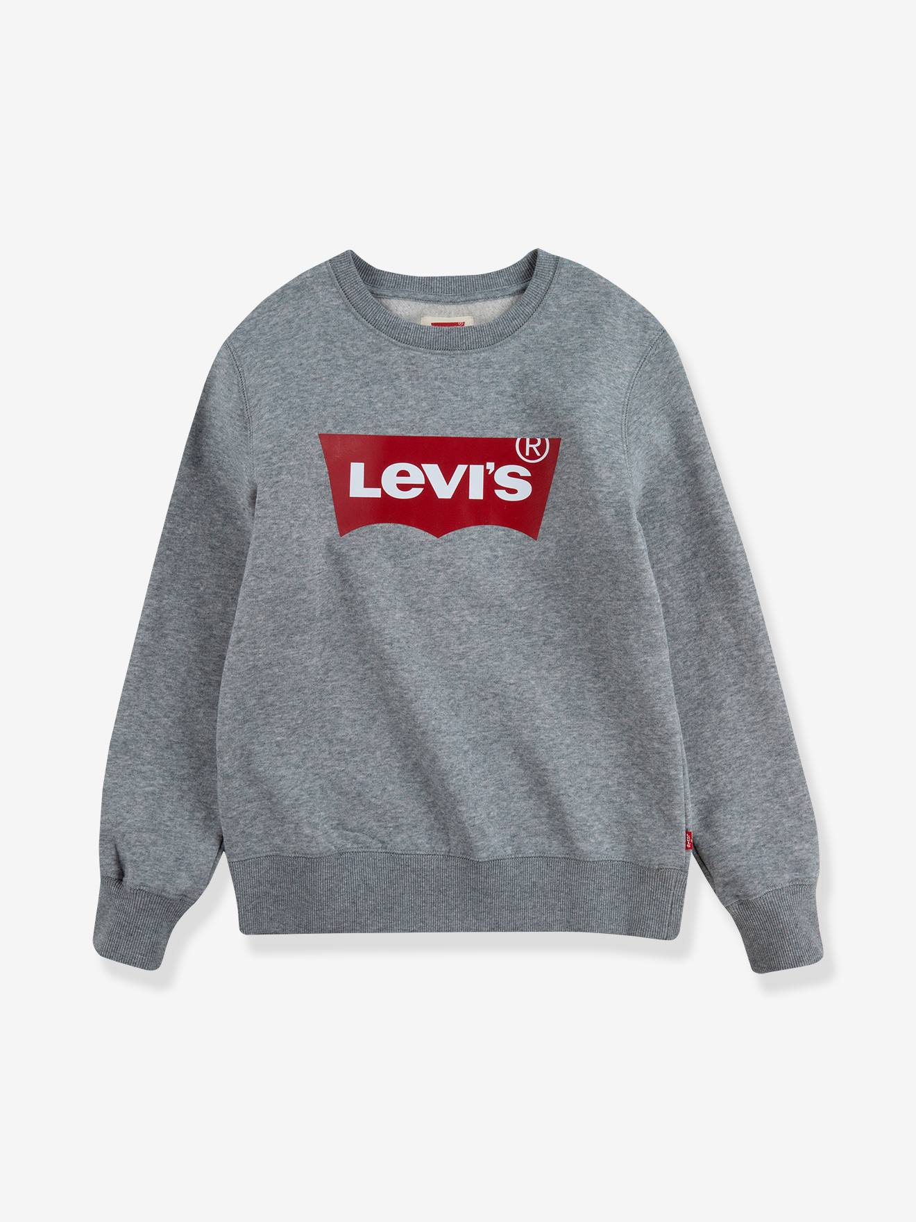 Sweat garçon Batwing Crewneck de Levi's® gris