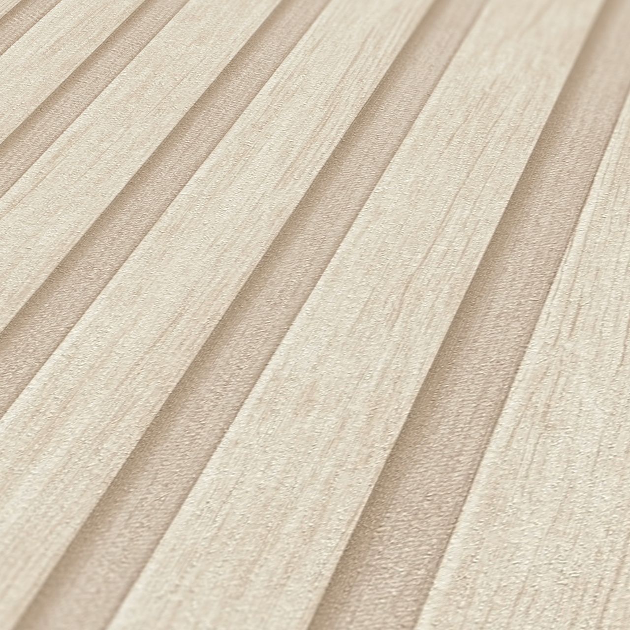 AS Creation A.S. Création - Tapete Holzpaneele Creme, Beige