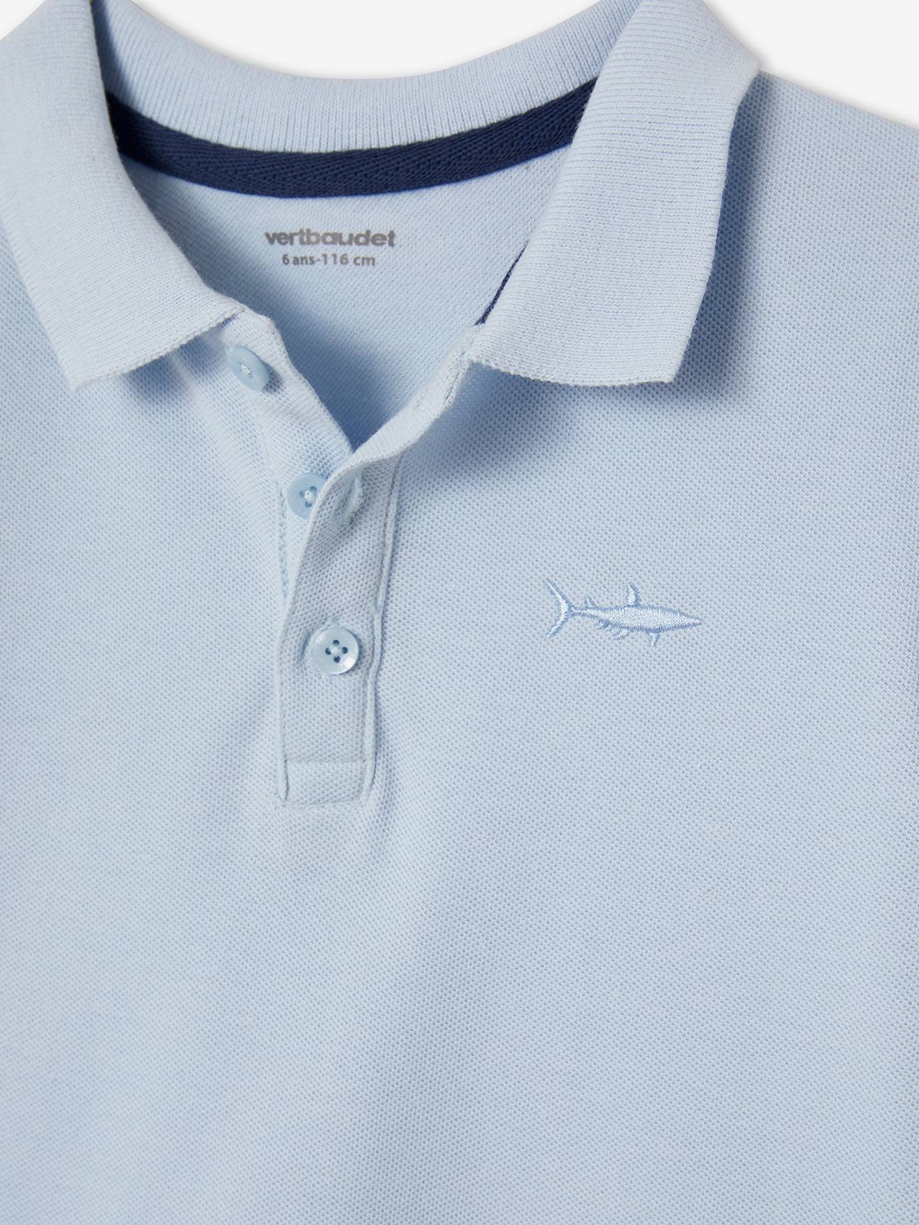 Vertbaudet Jungen Poloshirt, kurze Ärmel Oeko-Tex - hellgelb