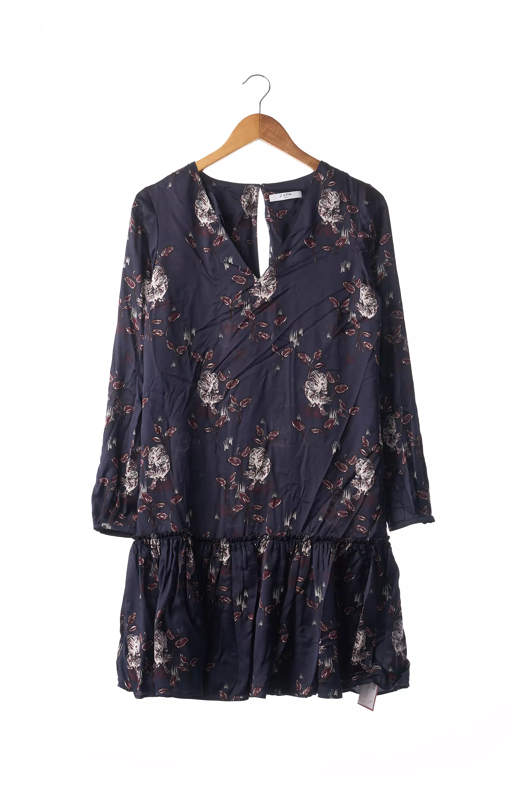 Zapa Robes Mi Longues Femme couleur bleu