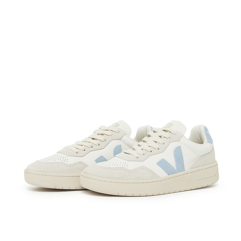 Veja WMNS V-90 Leather extra-white/steel