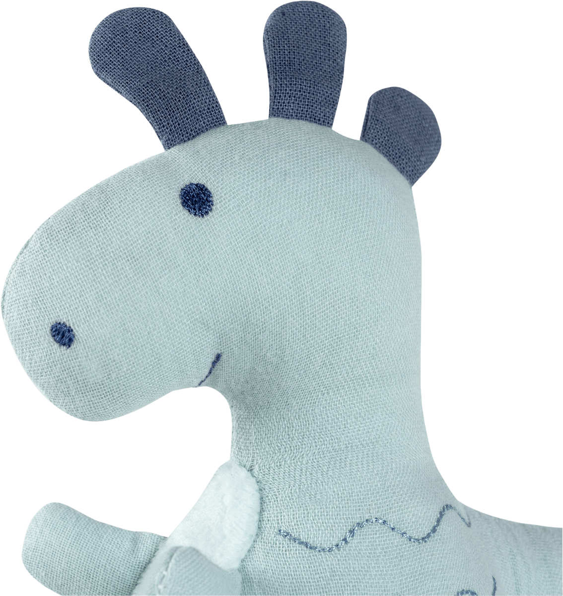 Mini Stehauf-Dino, blau, 1 St