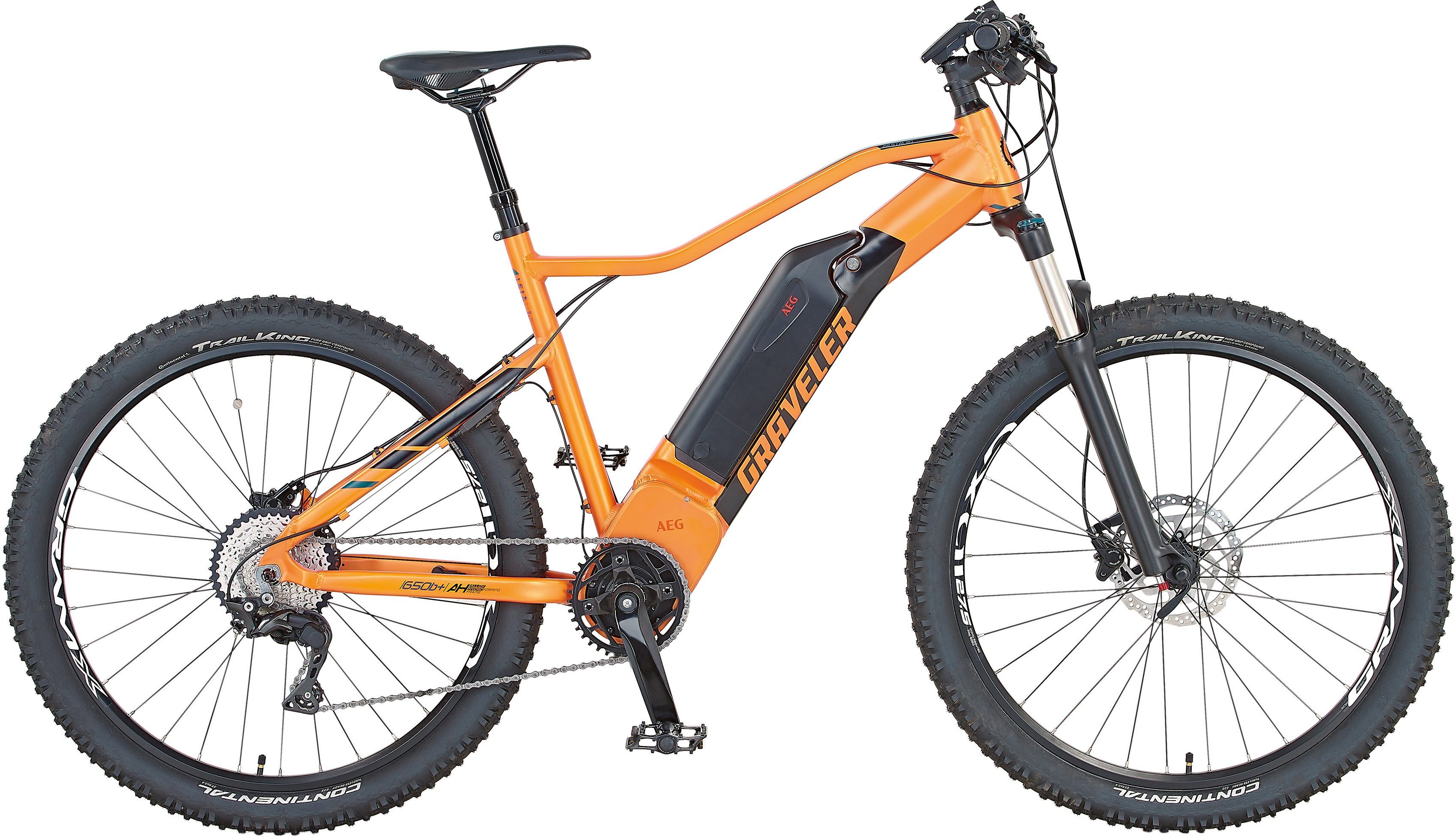 Prophete E-Bike Graveler 22.ETM.30, 10 Gang Shimano Deore XT Schaltwerk, Kettenschaltung, Mittelmotor, 614 Wh Akku