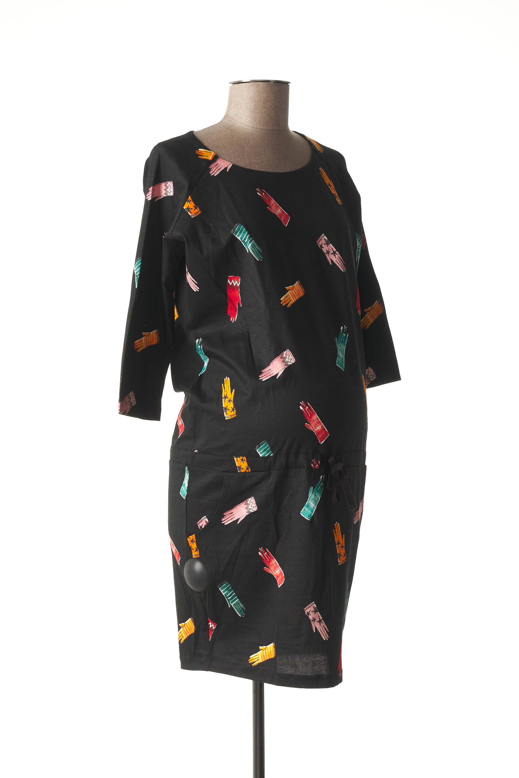 Fragile Robes Maternite Femme couleur noir