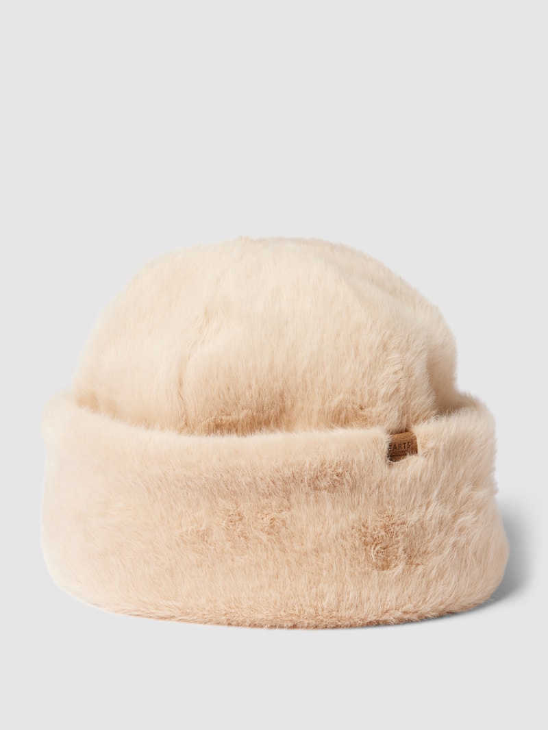 Beanie aus Kunstfell Modell 'CHERRYBRUSH' in taupe