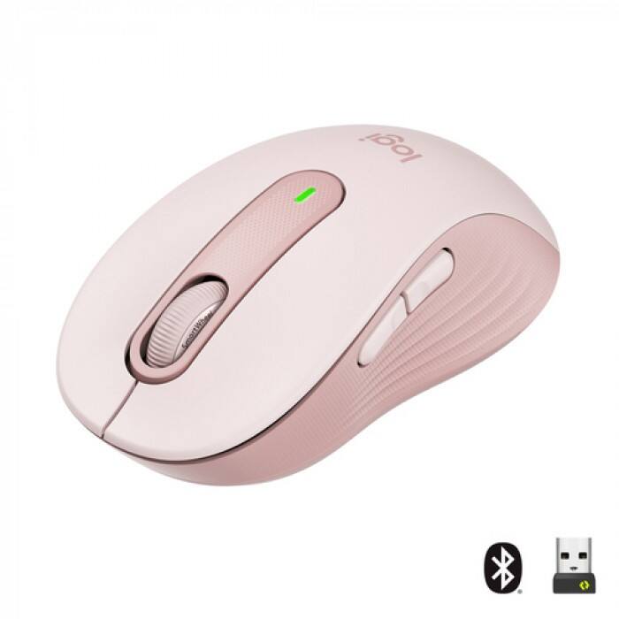Logitech Signature M650 Maus Kabellos Rosa