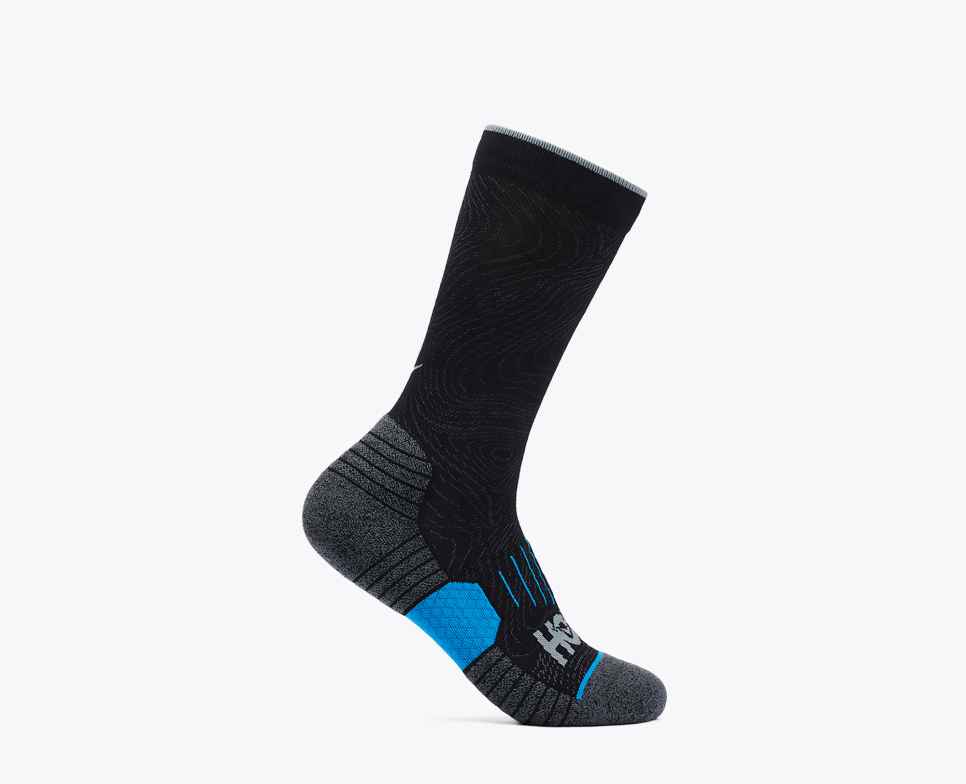 Crew løpesokker, 3-pakning White / Black / Grey