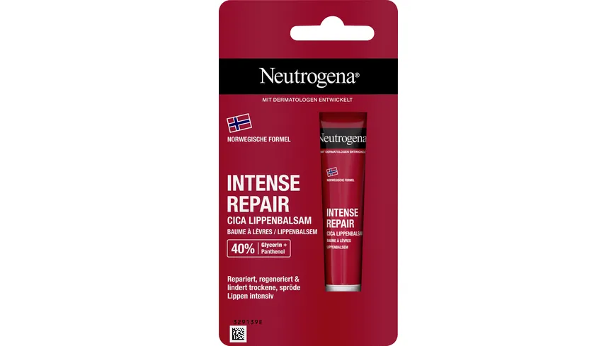 Neutrogena Norwegische Formel Intense Repair Lippenbalsam 15 ml