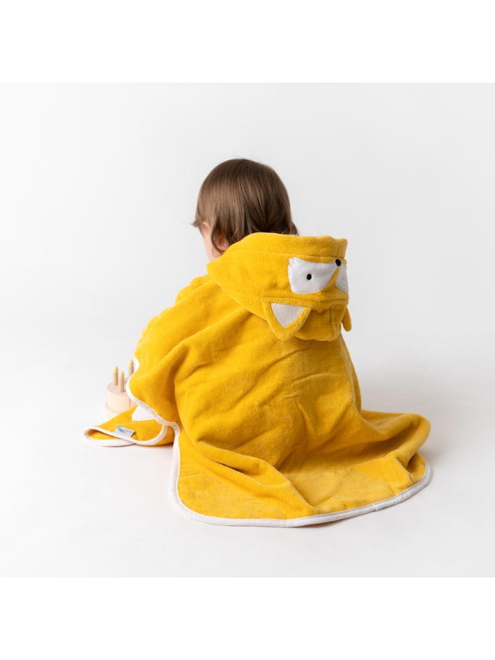 Schlummersack Frottee Badeponcho in Gelb günstig kaufen 1-3 Jahre