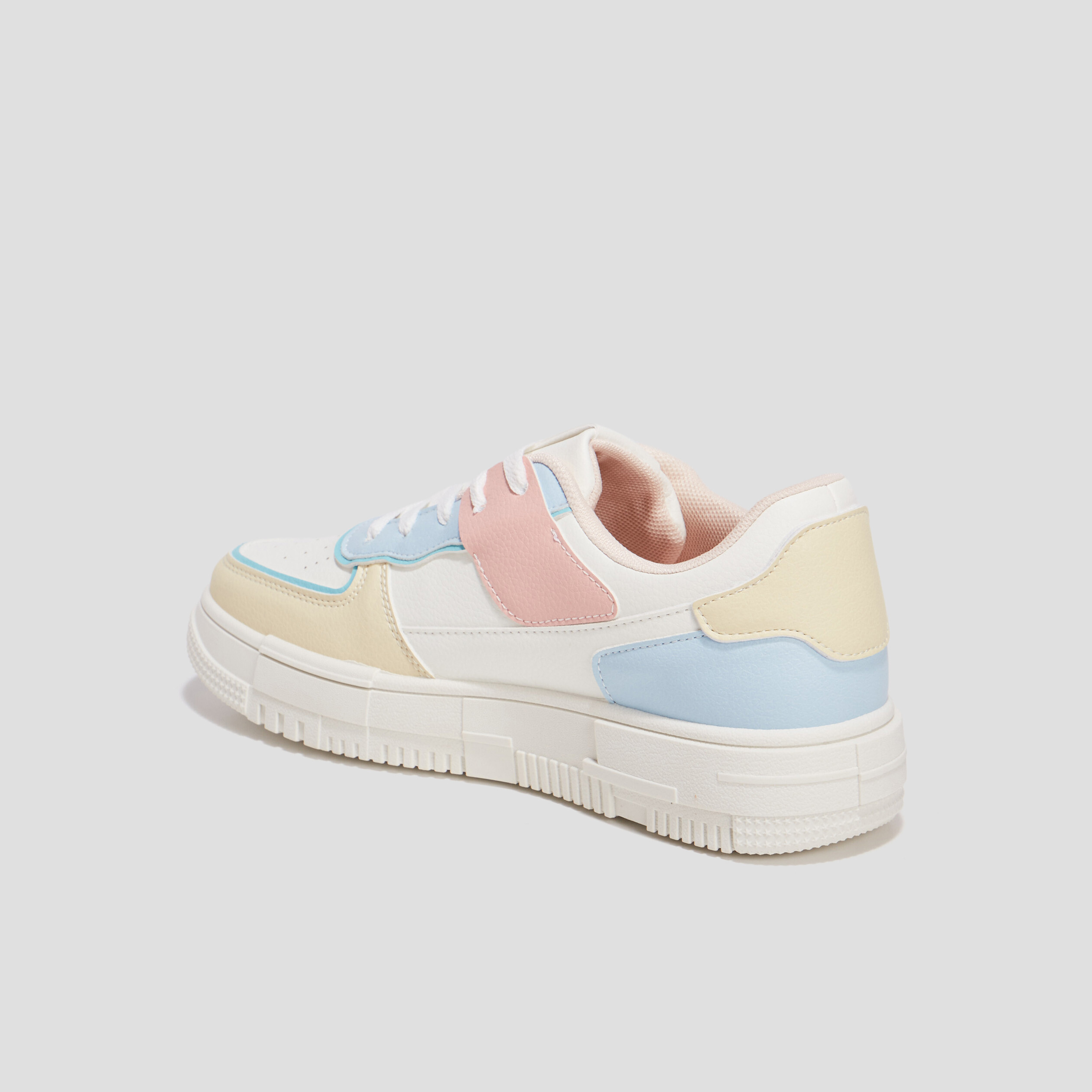Tennis à lacets Creeks multicolore femme | La Halle