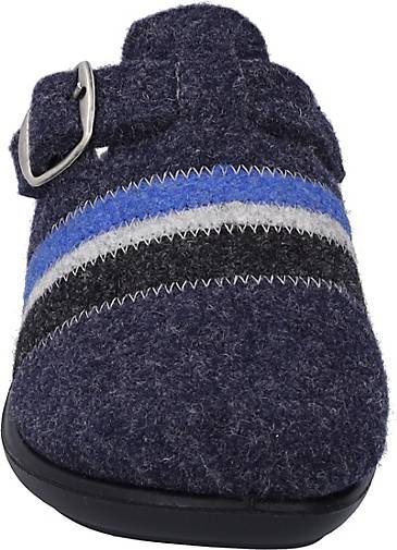 WESTLAND Hausschuh Korsika 347, jeans-multi