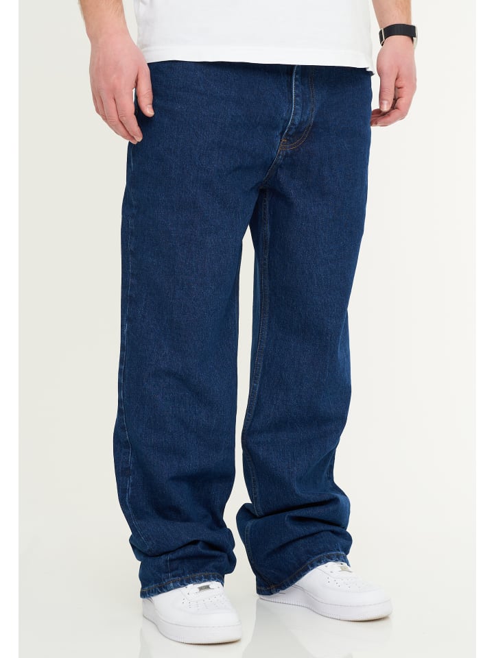 DAILY COTTON Jeans - DCCOTIA Lange Hose Loose-Fit Baggy in Medium Blue günstig kaufen