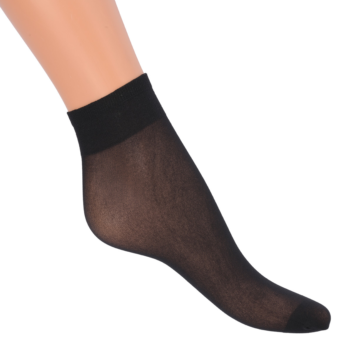 4 Paar Damen Feinstrumpfsocken mit 20 DEN
