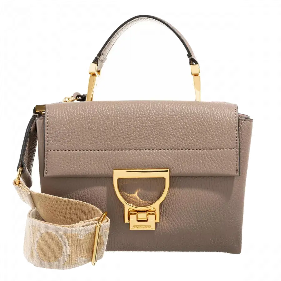 Coccinelle - Coccinelle Shoulder Bags Leder Taupe - taupe
