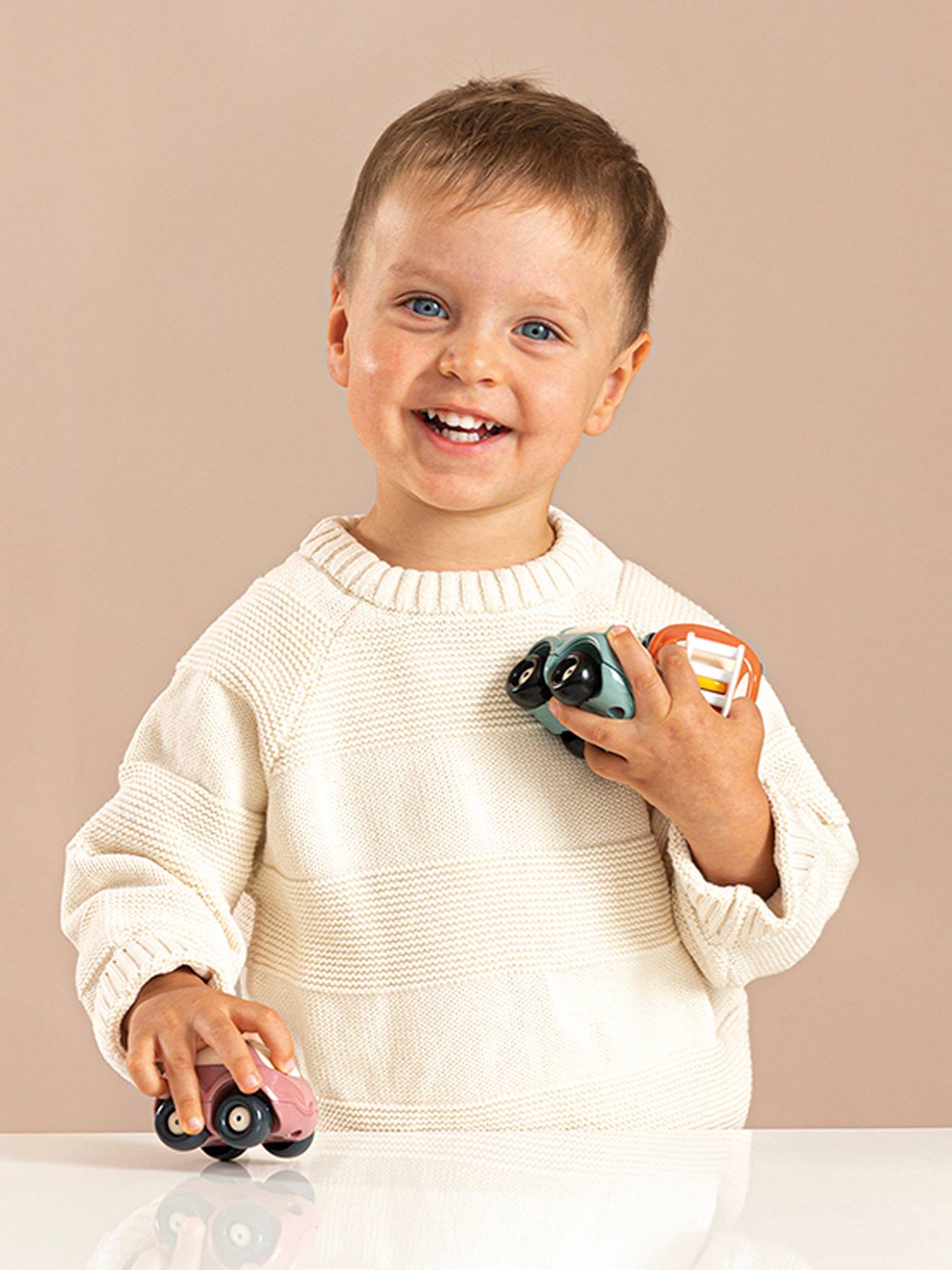 Smoby 3er-Set Autos LITTLE SMOBY SMOBY - grün