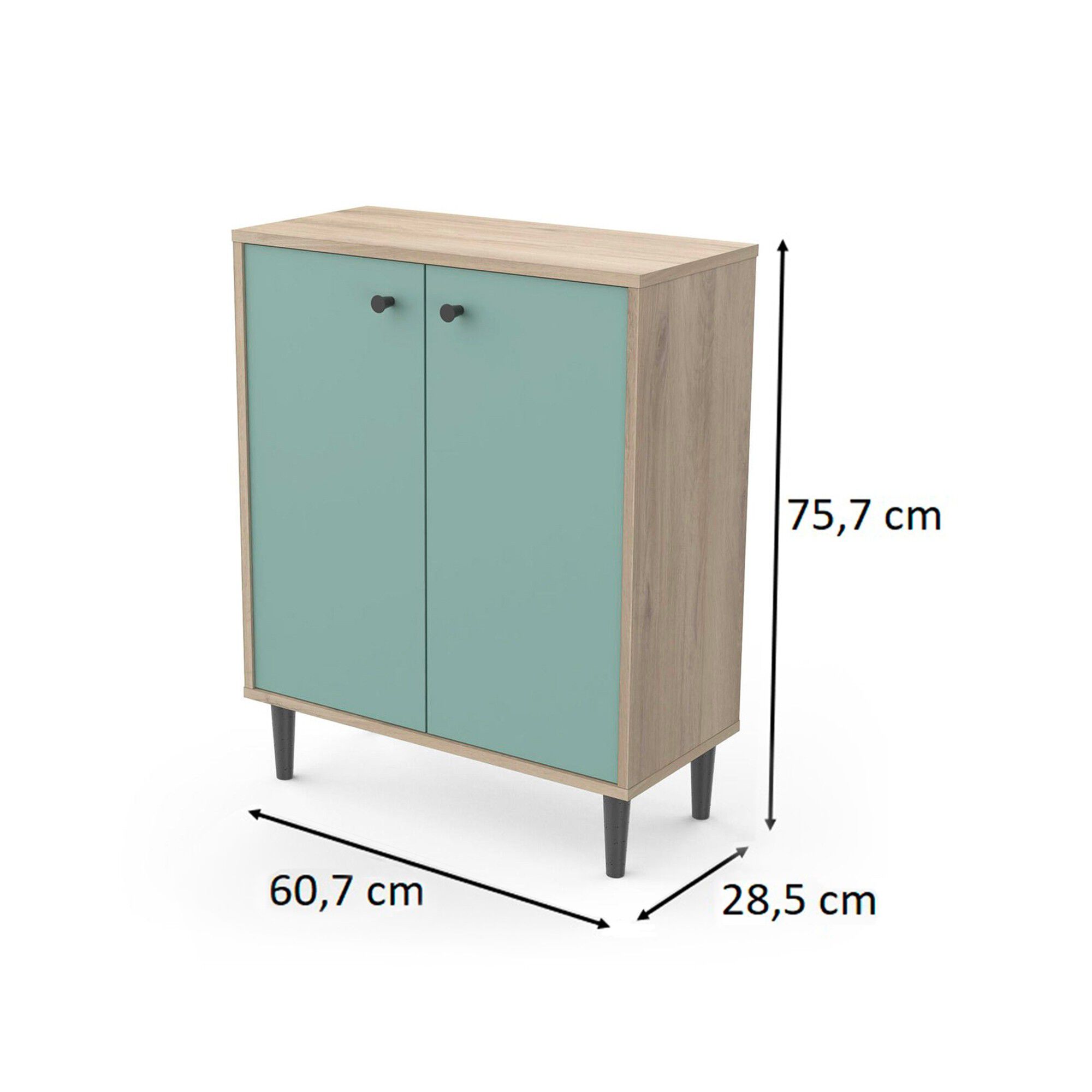 Buffet HAMFIELD 2 portes – 2 coloris