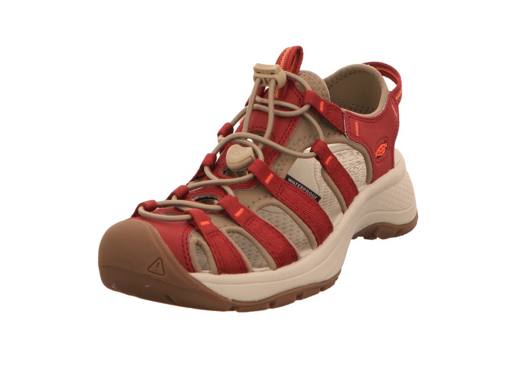 KEEN Klassische Sandalen rot