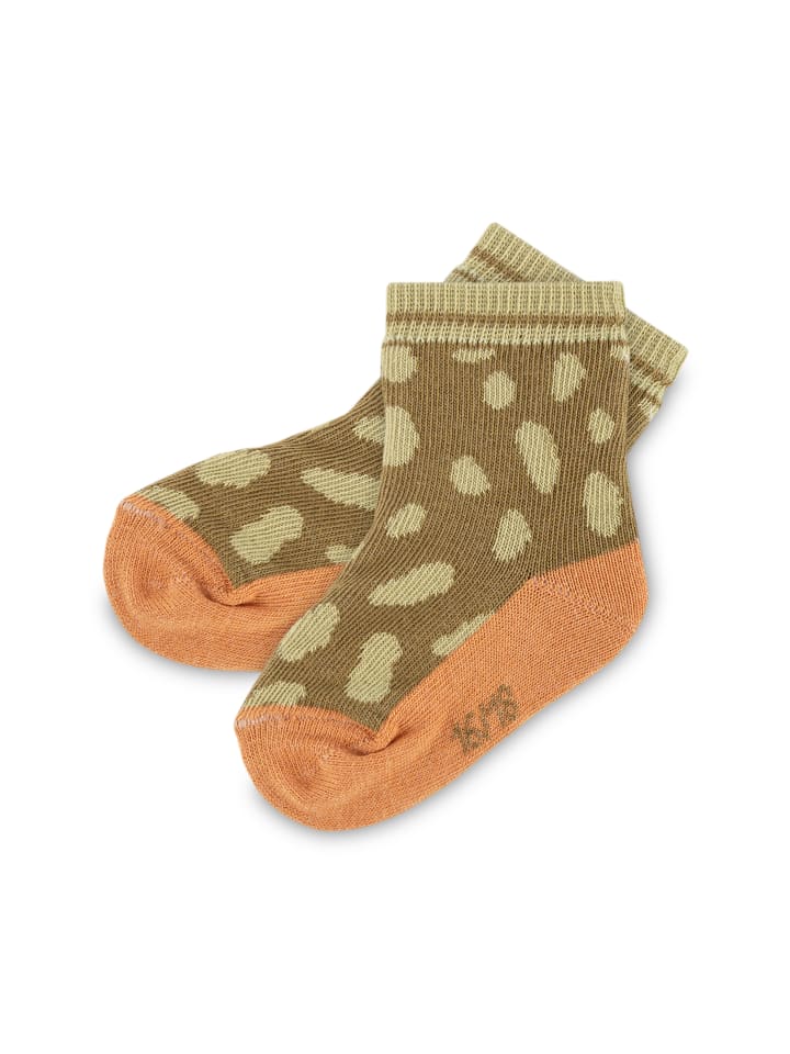 Sigikid Socken-Set 3er welcome to the jungle in Grün/Orange/Blau günstig kaufen
