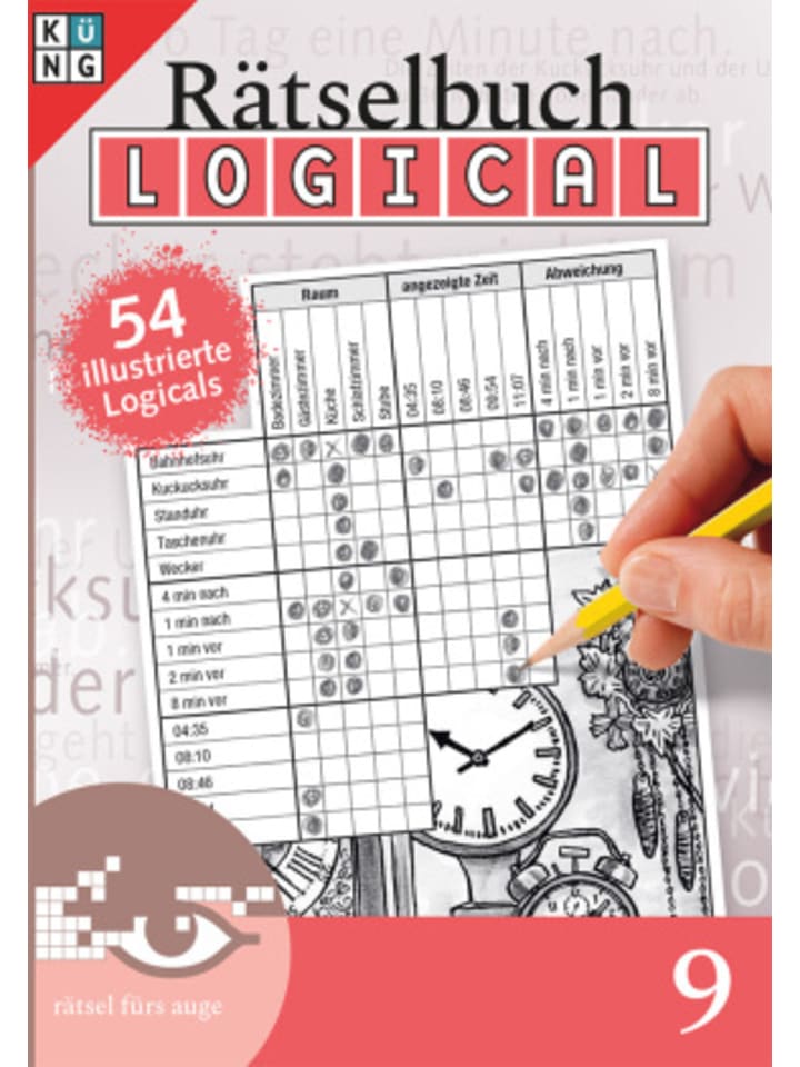 Keesing Buch - Logical Rätselbuch 9 günstig kaufen onesize