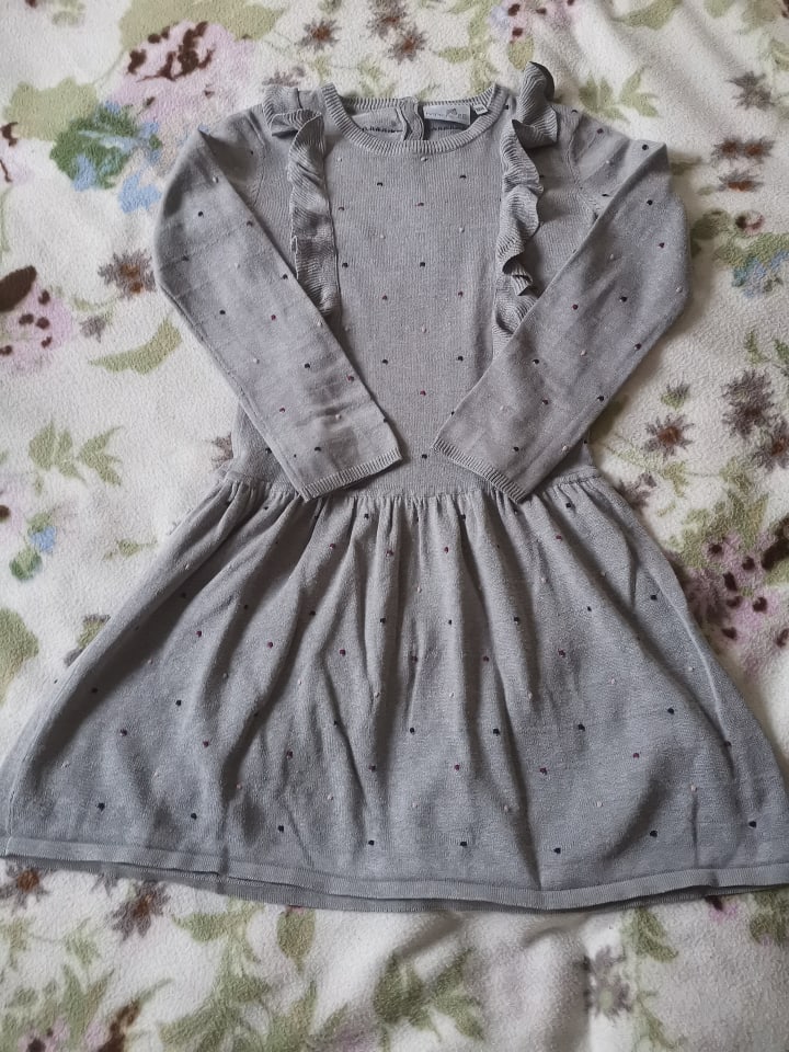 happy girls by Eisend Strickkleid in Taupe günstig kaufen 128