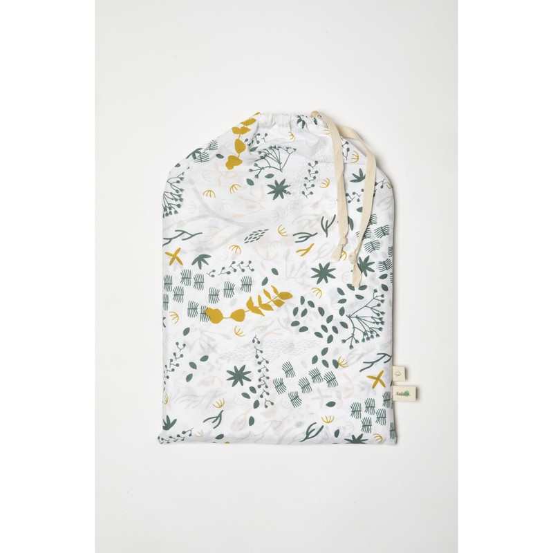 Drap plat 1 personne Coton Bio Yukari 180 x 290 cm