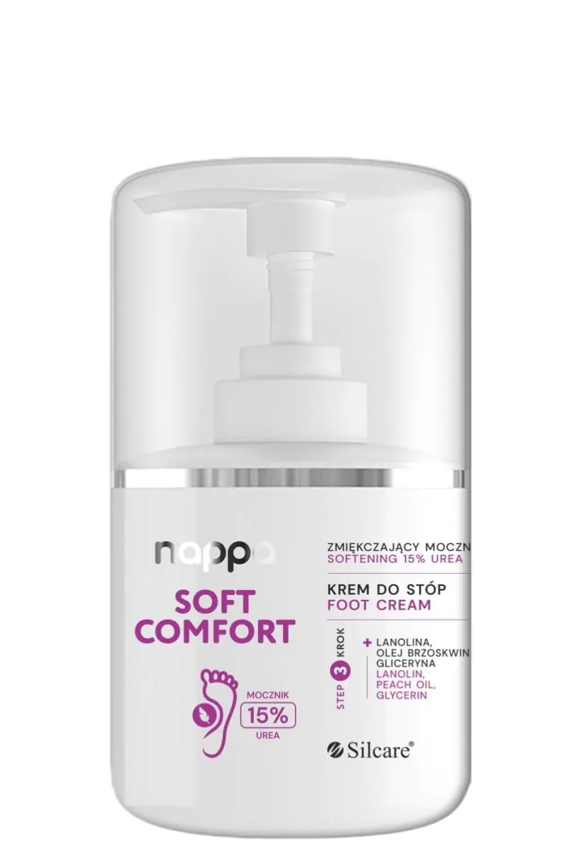 Nappa Soft Comfort omekšavajuća krema za stopala s ureom 15% 2